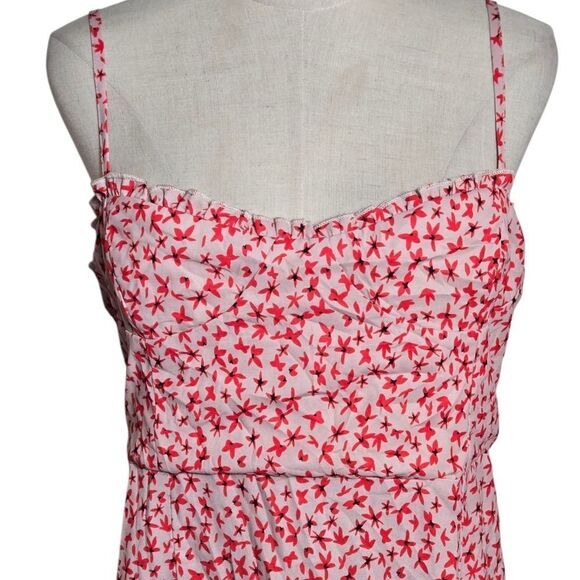 Princess Polly Floral Red and White Mini Sundress - Picture 2 of 7